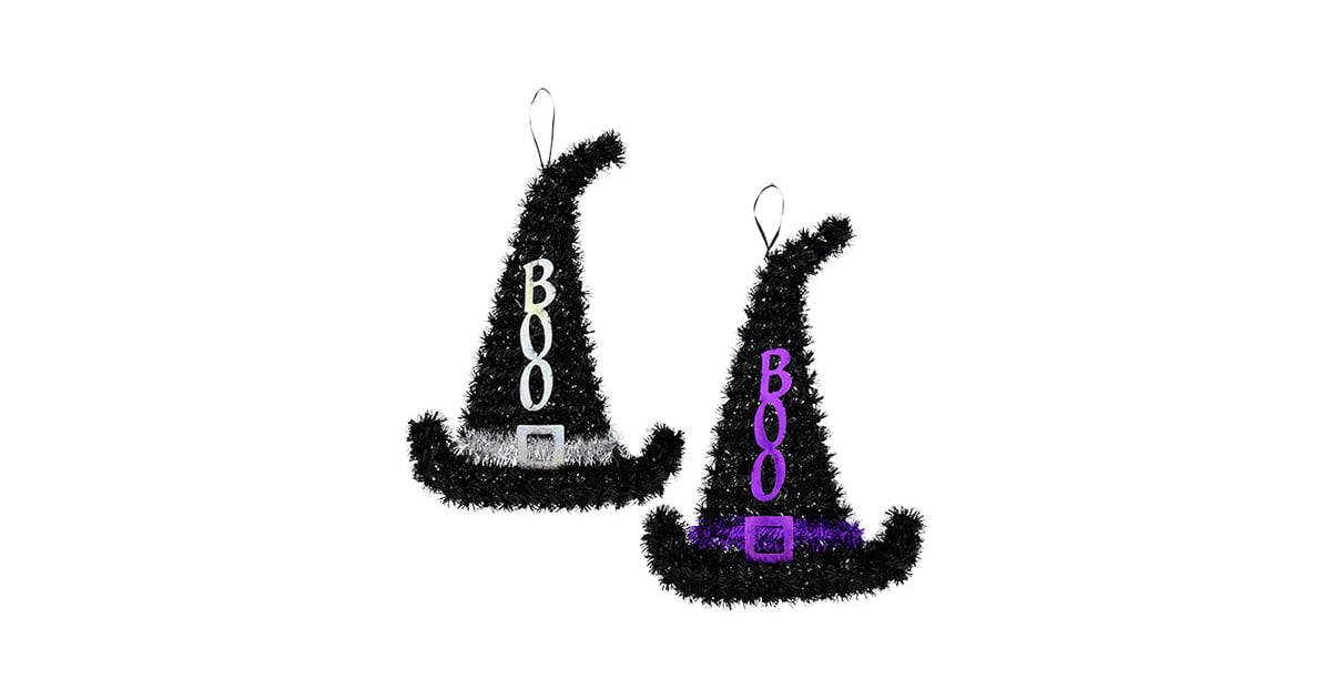 Detail Dollar Tree Tinsel Witch Hat Nomer 2