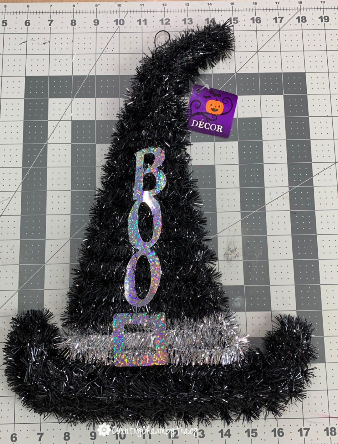 Detail Dollar Tree Tinsel Witch Hat Nomer 13