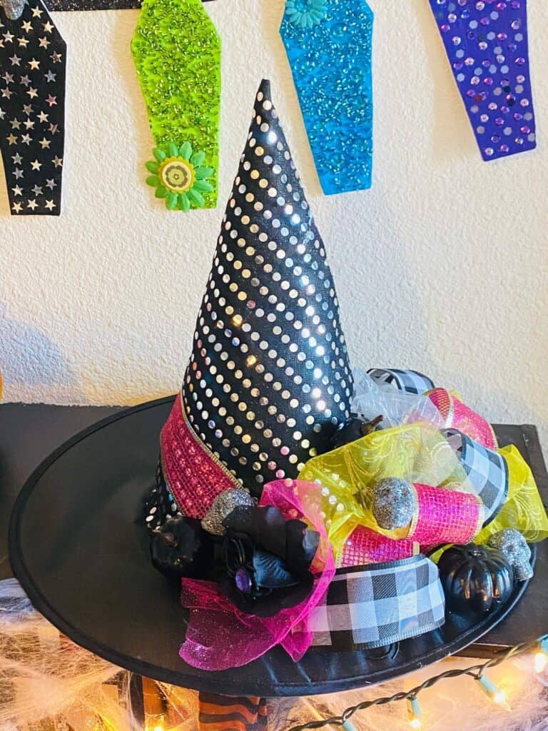 Detail Dollar Tree Tinsel Witch Hat Nomer 43