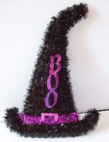 Detail Dollar Tree Tinsel Witch Hat Nomer 7