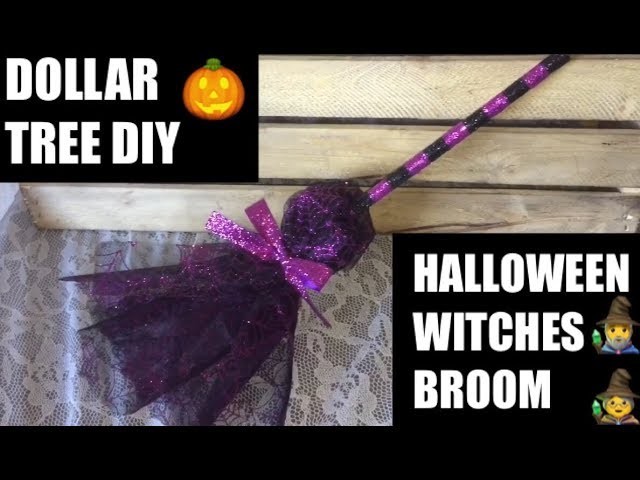 Detail Dollar Tree Witch Broom Nomer 16