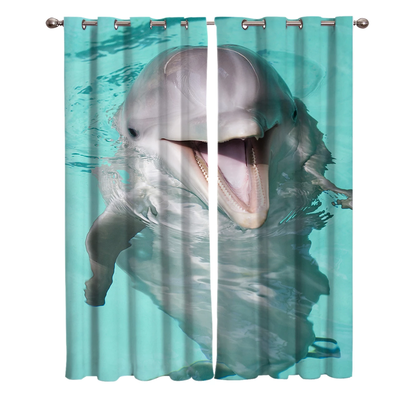 Detail Dolphin Curtains For Windows Nomer 39