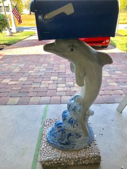 Detail Dolphin Mailbox Statue Nomer 43