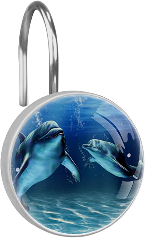 Detail Dolphin Shower Curtain Hooks Nomer 2