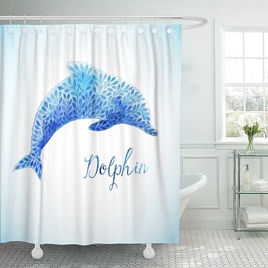 Detail Dolphin Shower Curtain Hooks Nomer 44