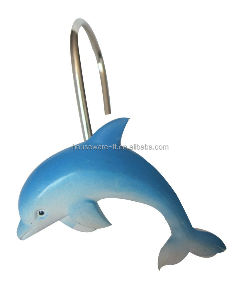 Detail Dolphin Shower Curtain Hooks Nomer 7