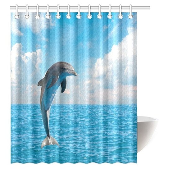 Detail Dolphin Shower Curtain Hooks Nomer 8