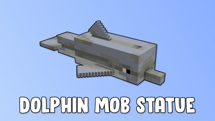 Detail Dolphin Statue Minecraft Nomer 10