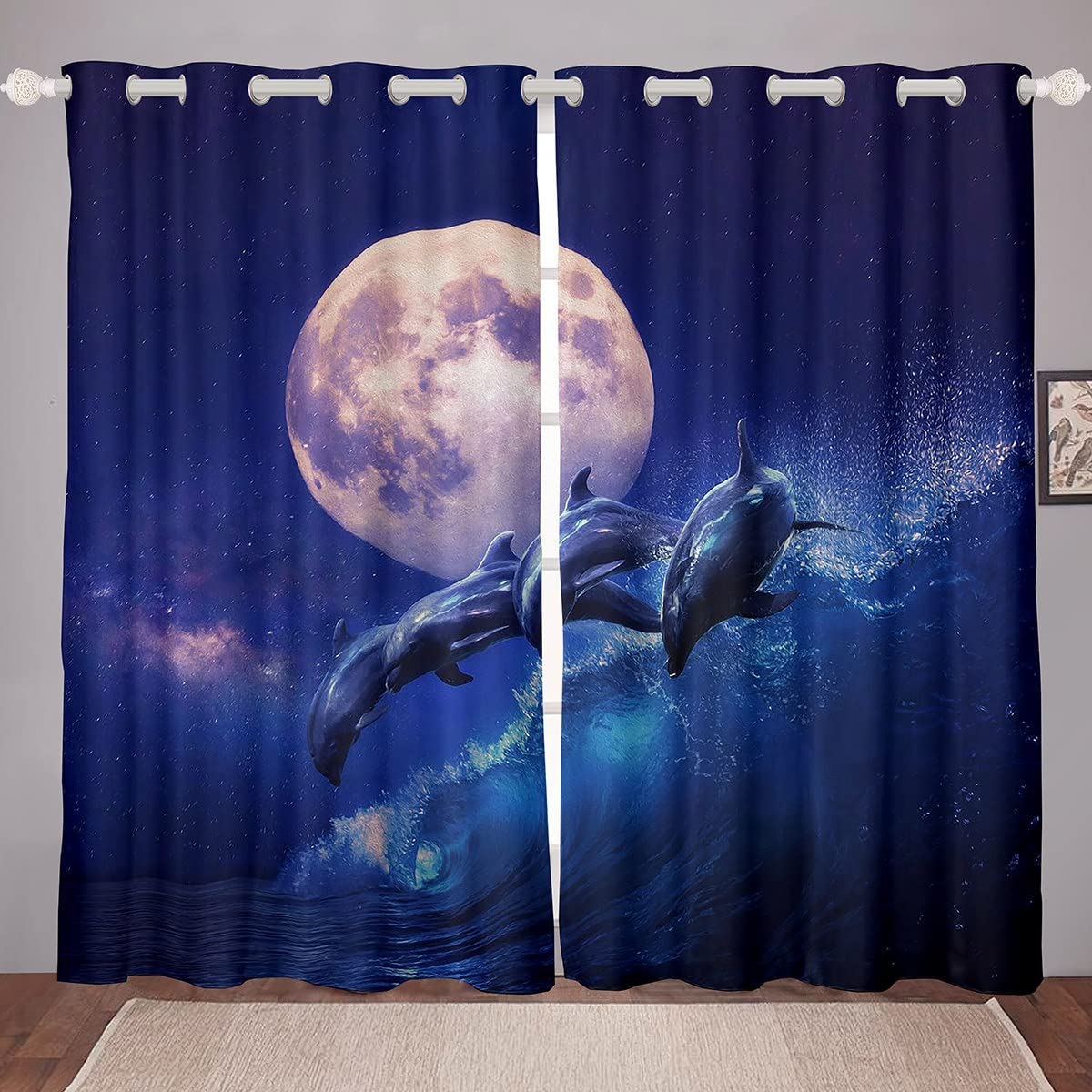 Detail Dolphin Window Curtains Nomer 12