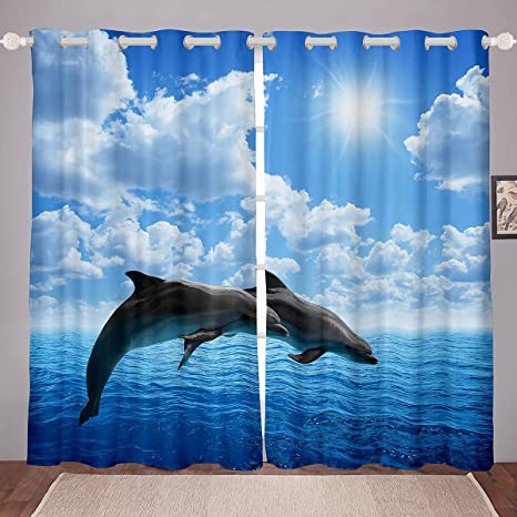 Detail Dolphin Window Curtains Nomer 3