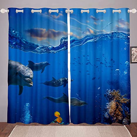 Detail Dolphin Window Curtains Nomer 27