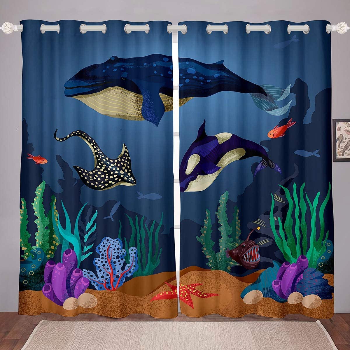 Detail Dolphin Window Curtains Nomer 34