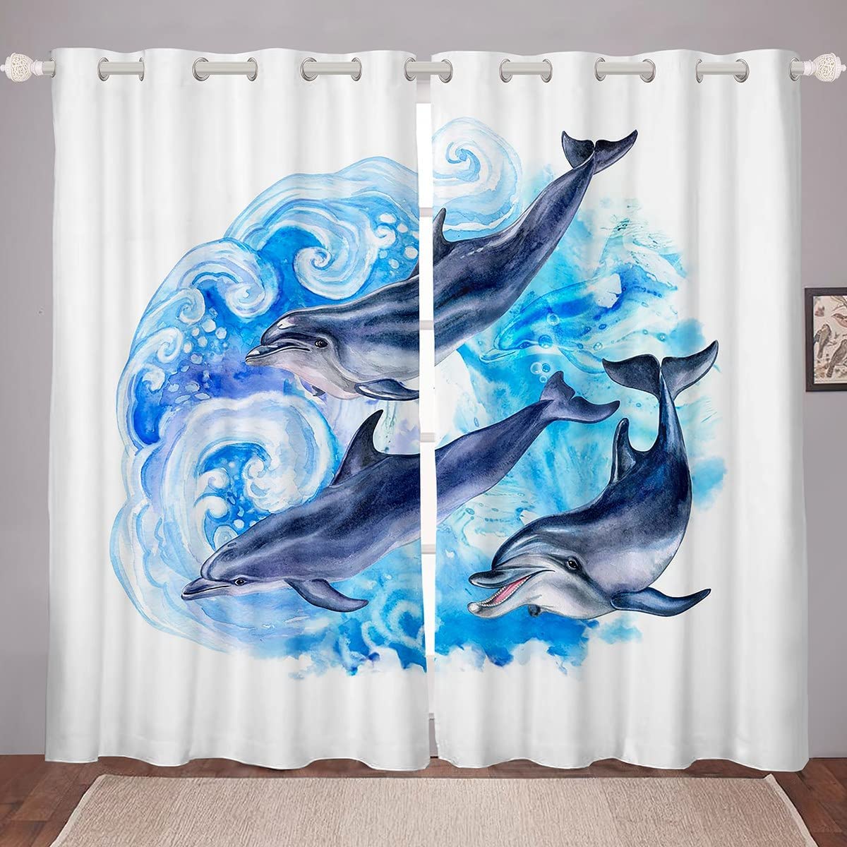 Detail Dolphin Window Curtains Nomer 5