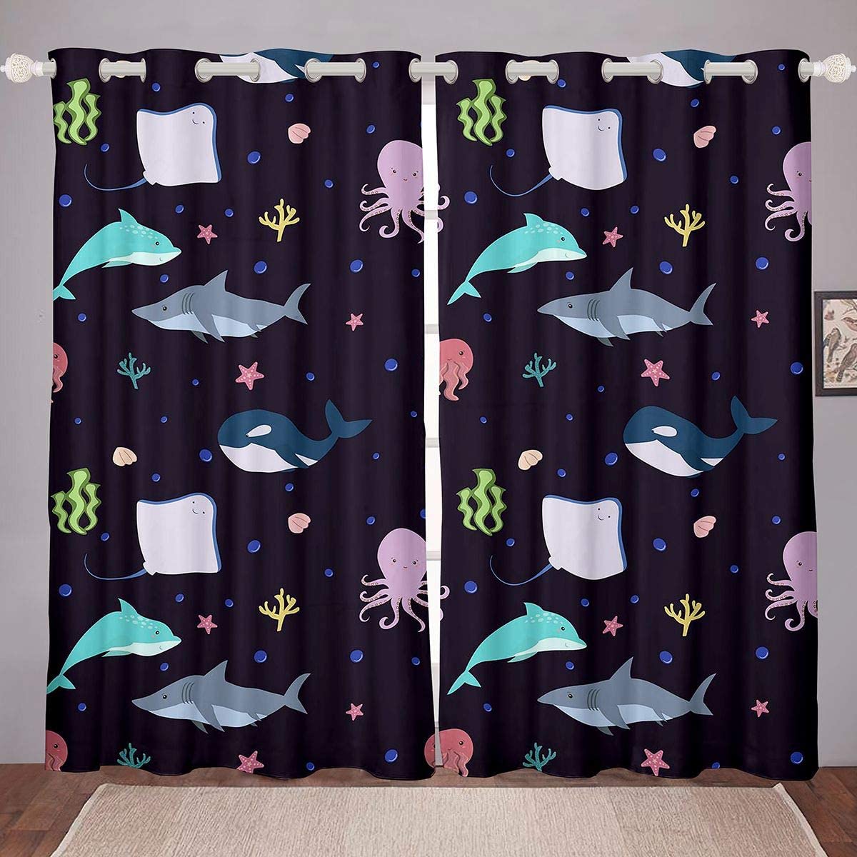 Detail Dolphin Window Curtains Nomer 44