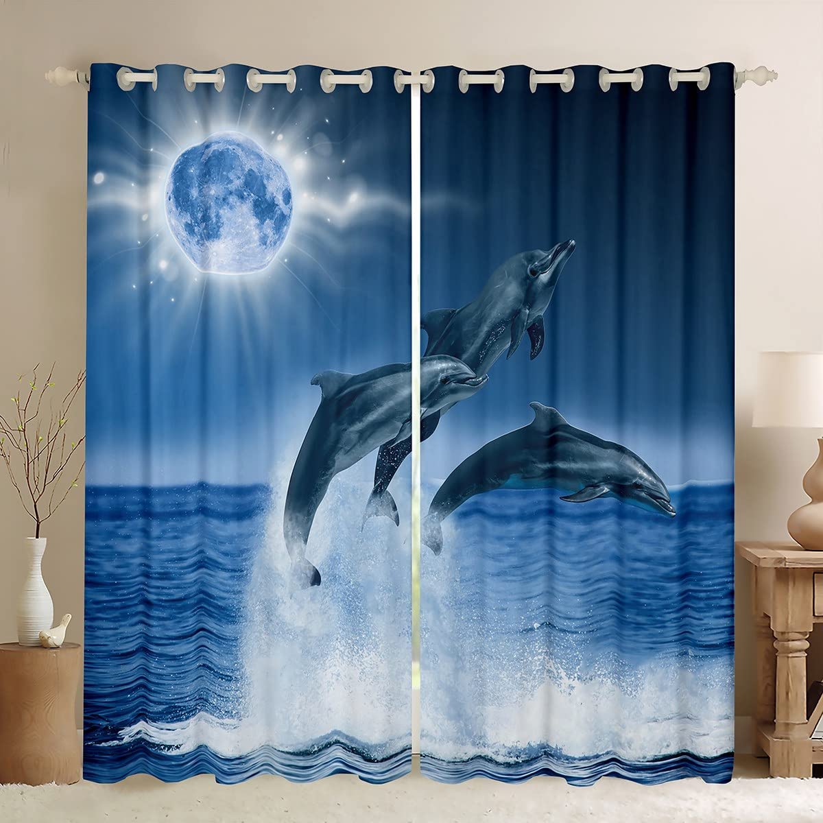 Detail Dolphin Window Curtains Nomer 6