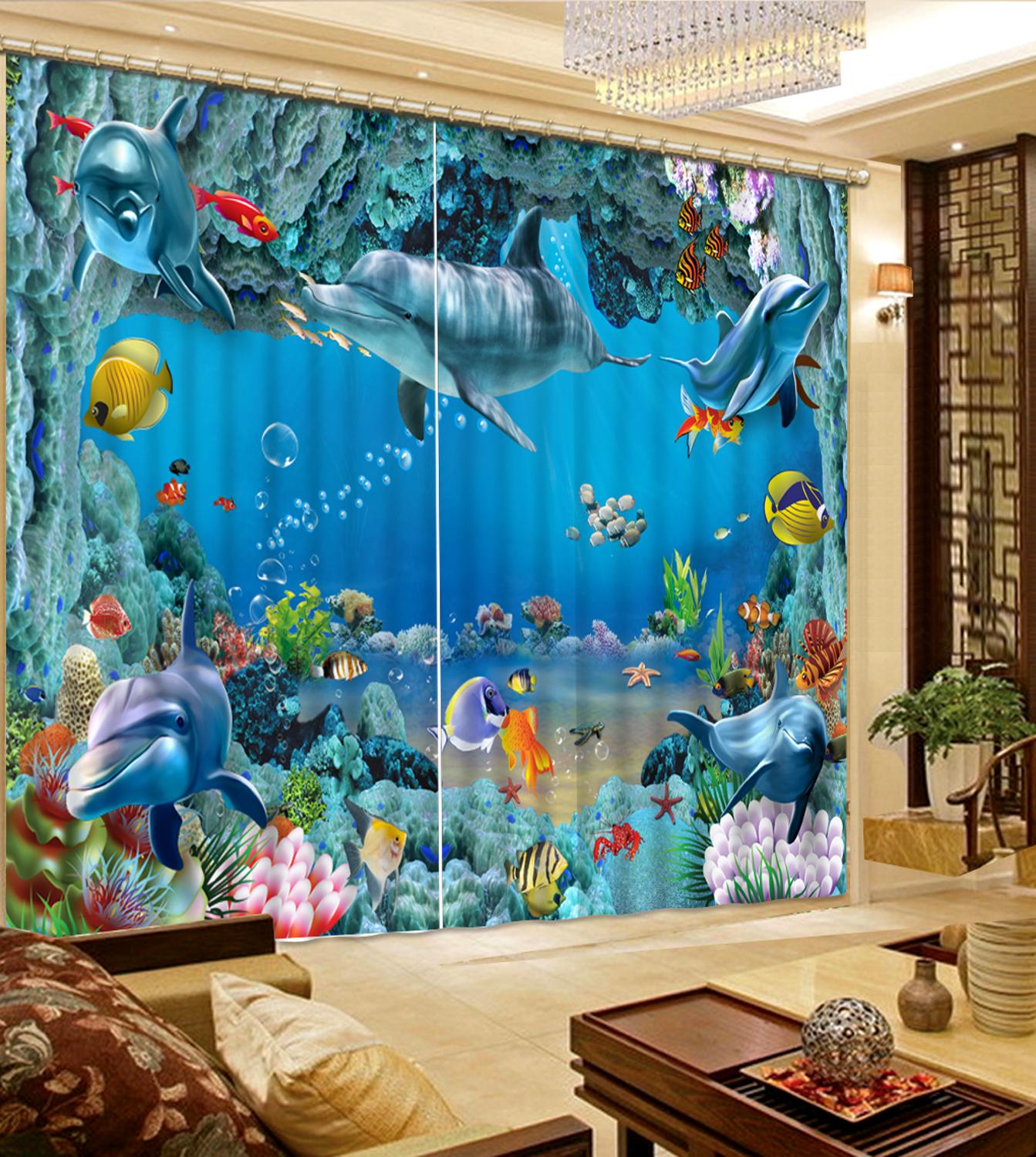 Detail Dolphin Window Curtains Nomer 58