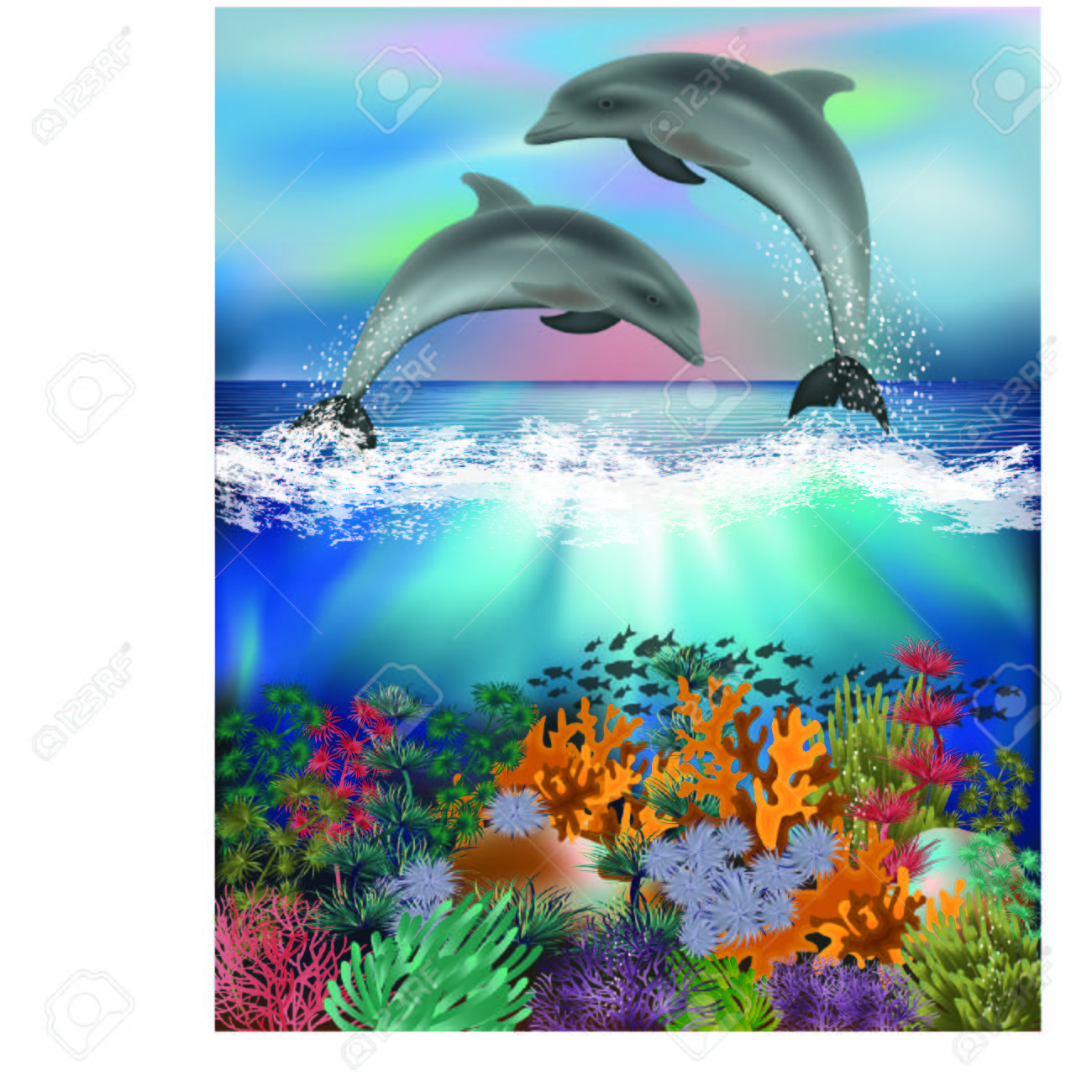 Detail Dolphins Background Images Nomer 7