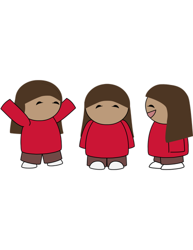 Detail Drei Kinder Comic Nomer 4