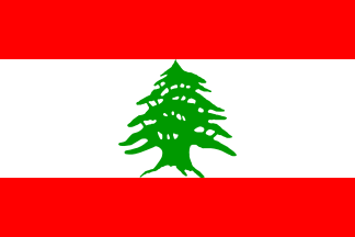 Flagge Libanon - KibrisPDR