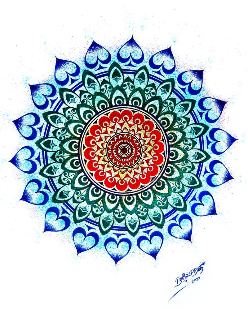 Detail Hintergrundbild Mandala Nomer 10