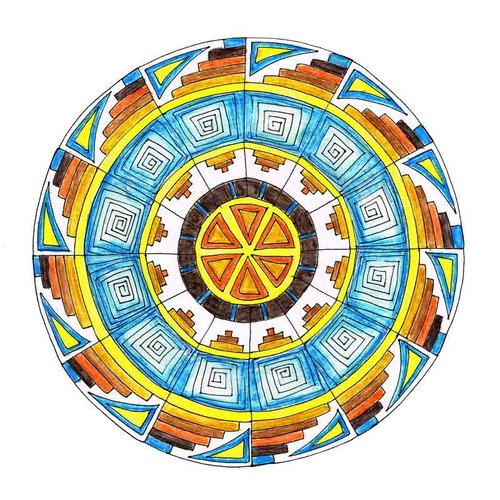 Detail Hintergrundbild Mandala Nomer 17
