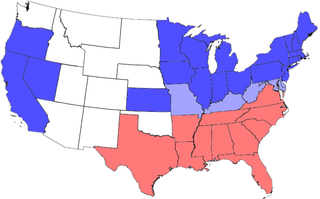 Detail Karte Von Den Vereinigten Staaten Nomer 7