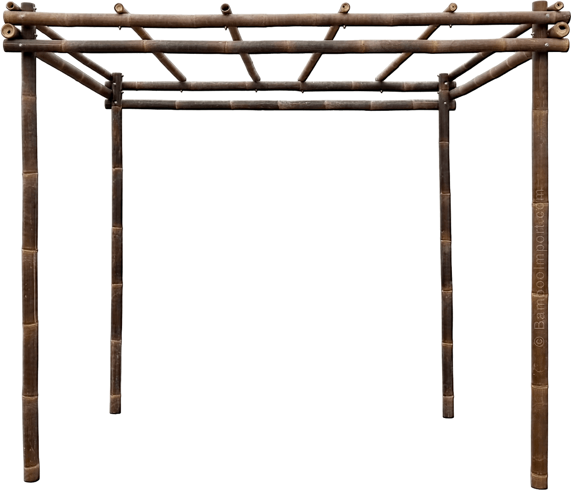 Detail Pergola Mit Strohdach Nomer 2