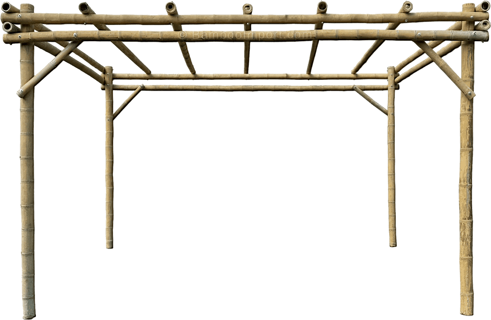 Detail Pergola Mit Strohdach Nomer 3