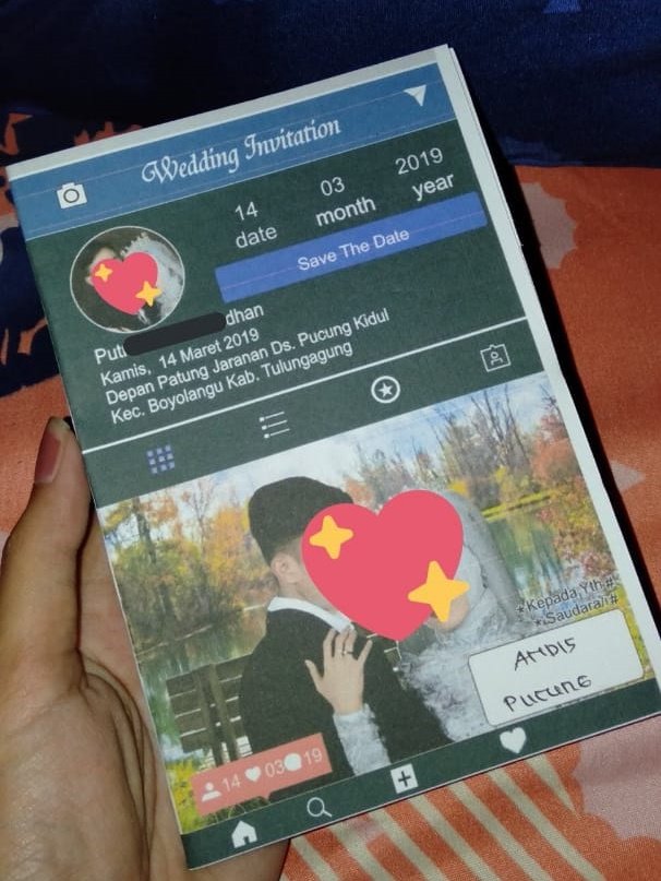 Detail Undangan Pernikahan Instagram Nomer 38