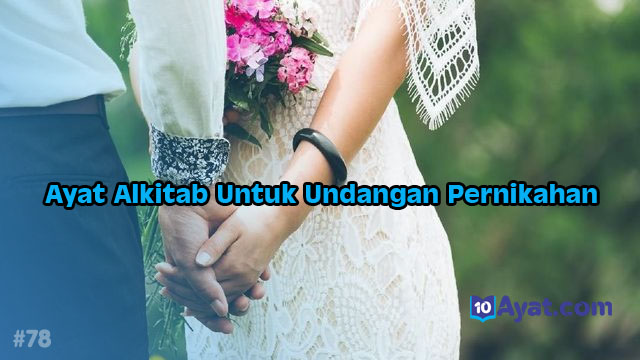 Detail Undangan Pernikahan Kristen Nomer 42