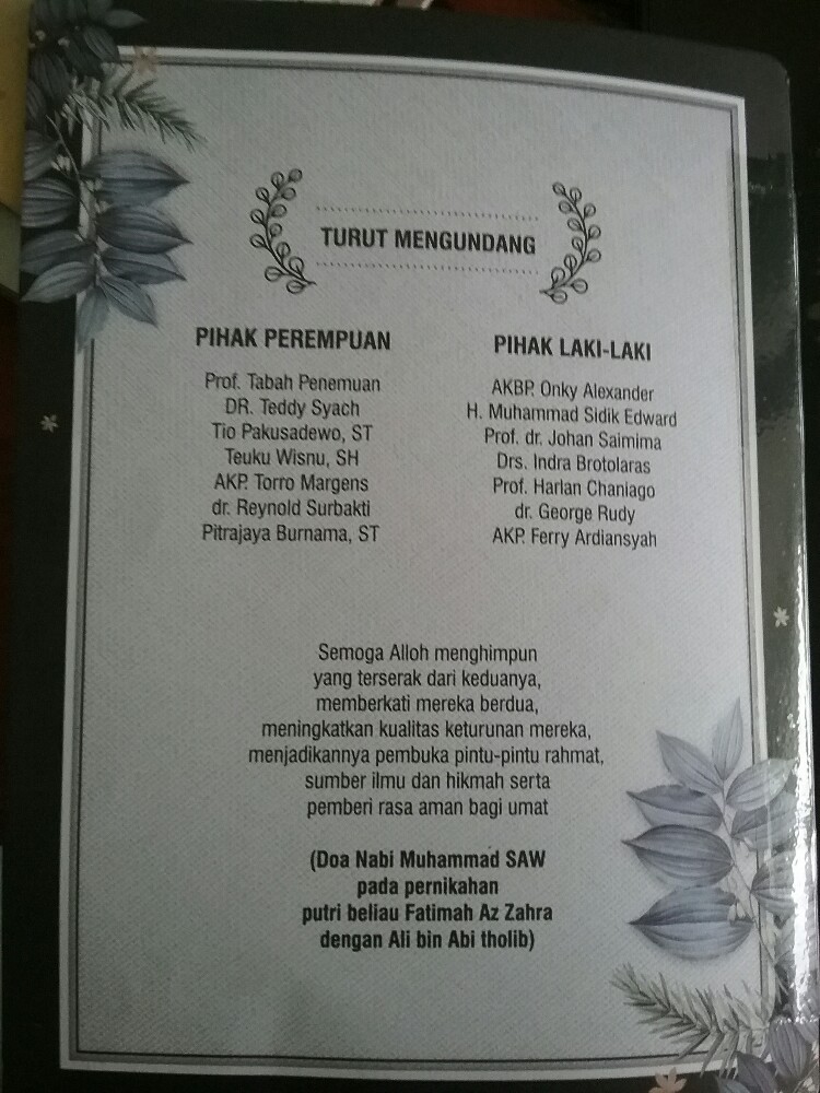 Detail Undangan Pernikahan Laki Laki Nomer 42