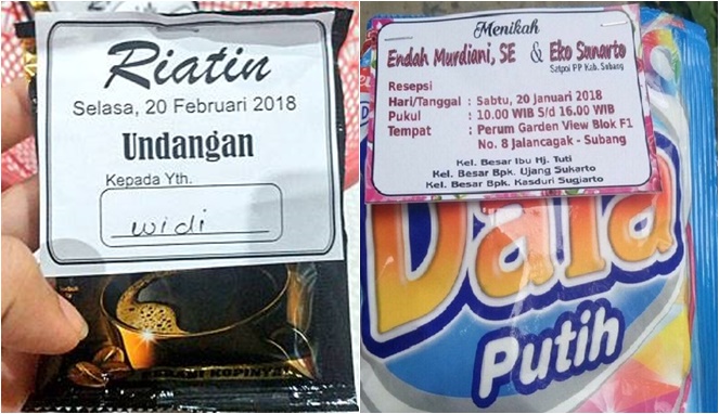 Detail Undangan Pernikahan Pakai Kopi Nomer 11