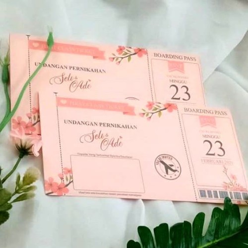 Detail Undangan Pernikahan Pink Nomer 39