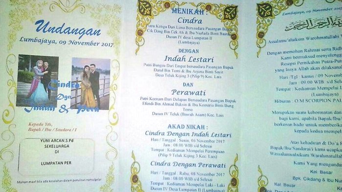 Detail Undangan Pernikahan Untuk Orang Tua Nomer 11