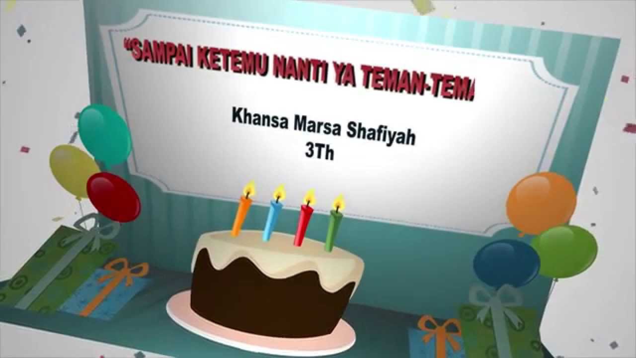 Detail Undangan Pesta Ulang Tahun Nomer 24