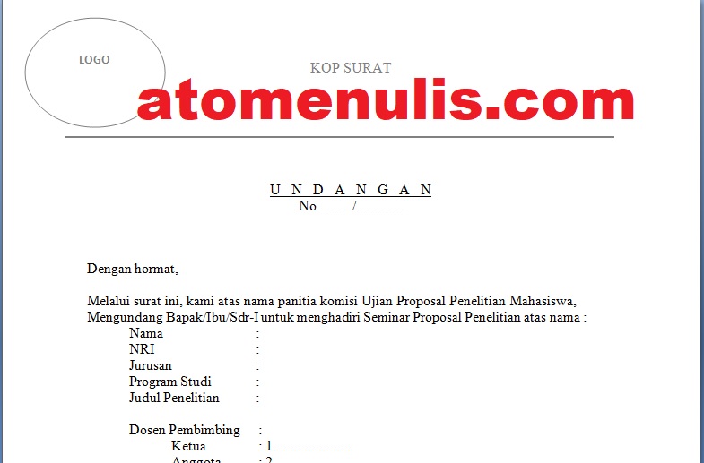 Detail Undangan Proposal 2020 Nomer 44