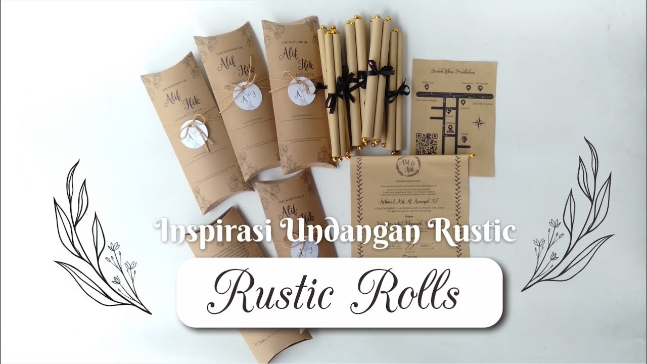 Detail Undangan Rustic Nomer 46