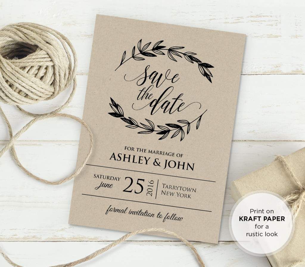 Undangan Rustic Simple - KibrisPDR