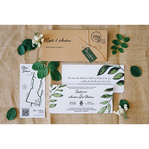Detail Undangan Rustic Simple Nomer 3