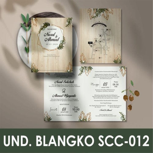 Detail Undangan Rustic Simple Nomer 21
