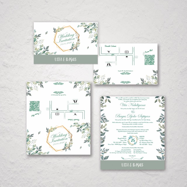 Detail Undangan Rustic Simple Nomer 46