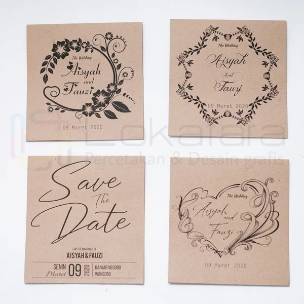 Detail Undangan Rustic Vintage Nomer 23