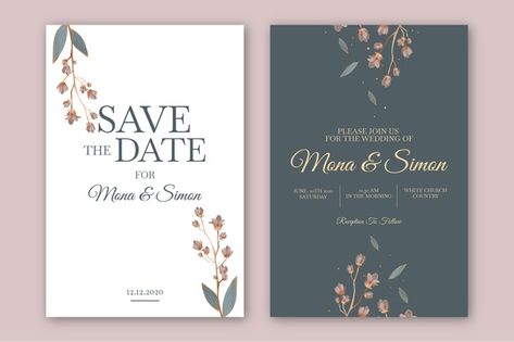 Detail Undangan Save The Date Nomer 17