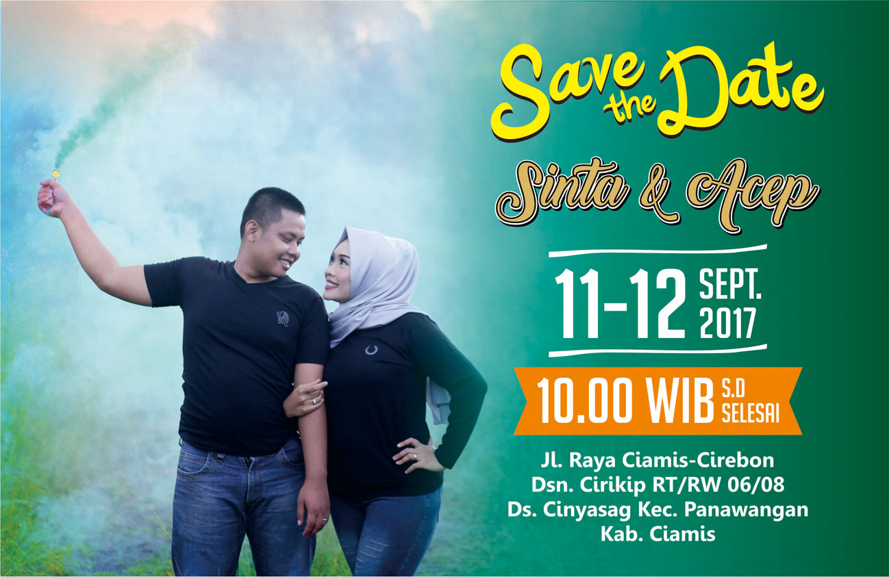 Detail Undangan Save The Date Nomer 32