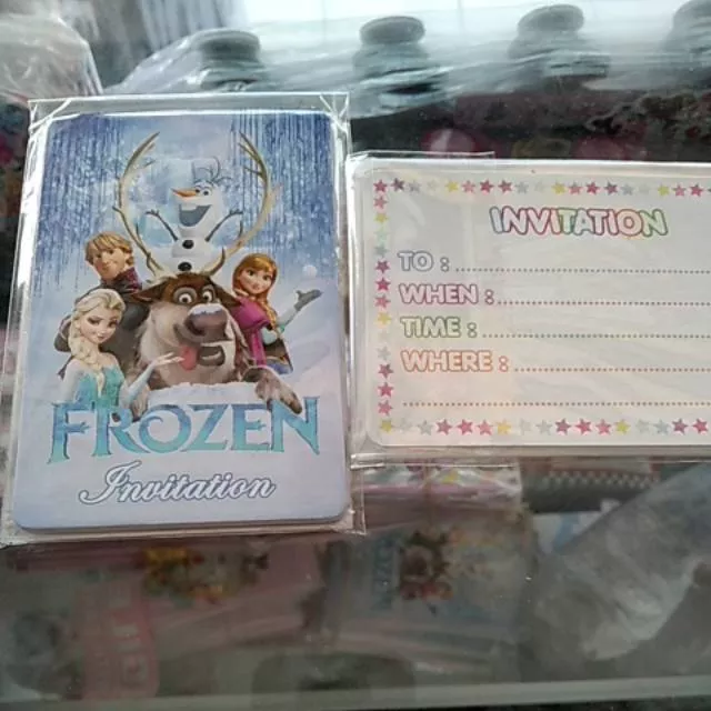 Detail Undangan Ulang Tahun Anak Perempuan Frozen Nomer 55