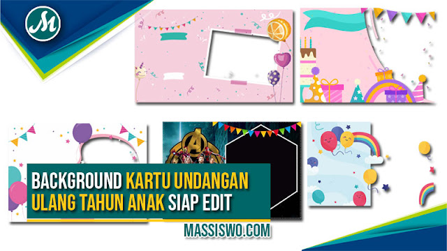 Detail Undangan Ulang Tahun Anak Yang Bisa Di Edit Nomer 30