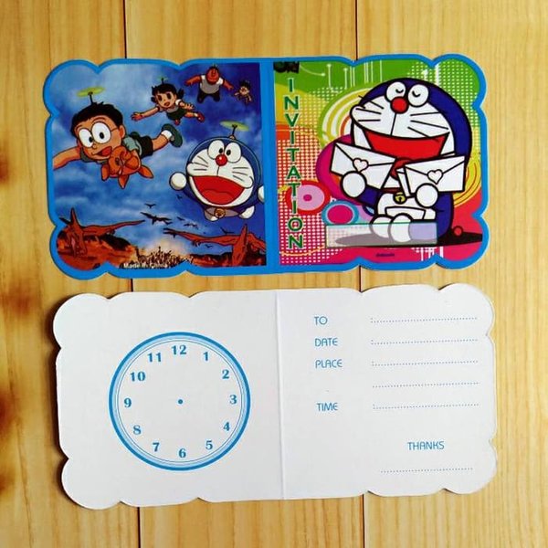 Detail Undangan Ultah Gambar Doraemon Nomer 16