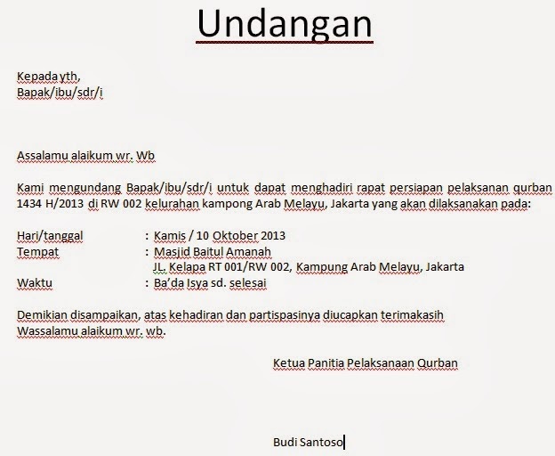 Undangan Via Email - KibrisPDR