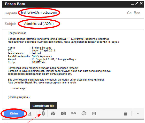 Detail Undangan Via Email Nomer 16