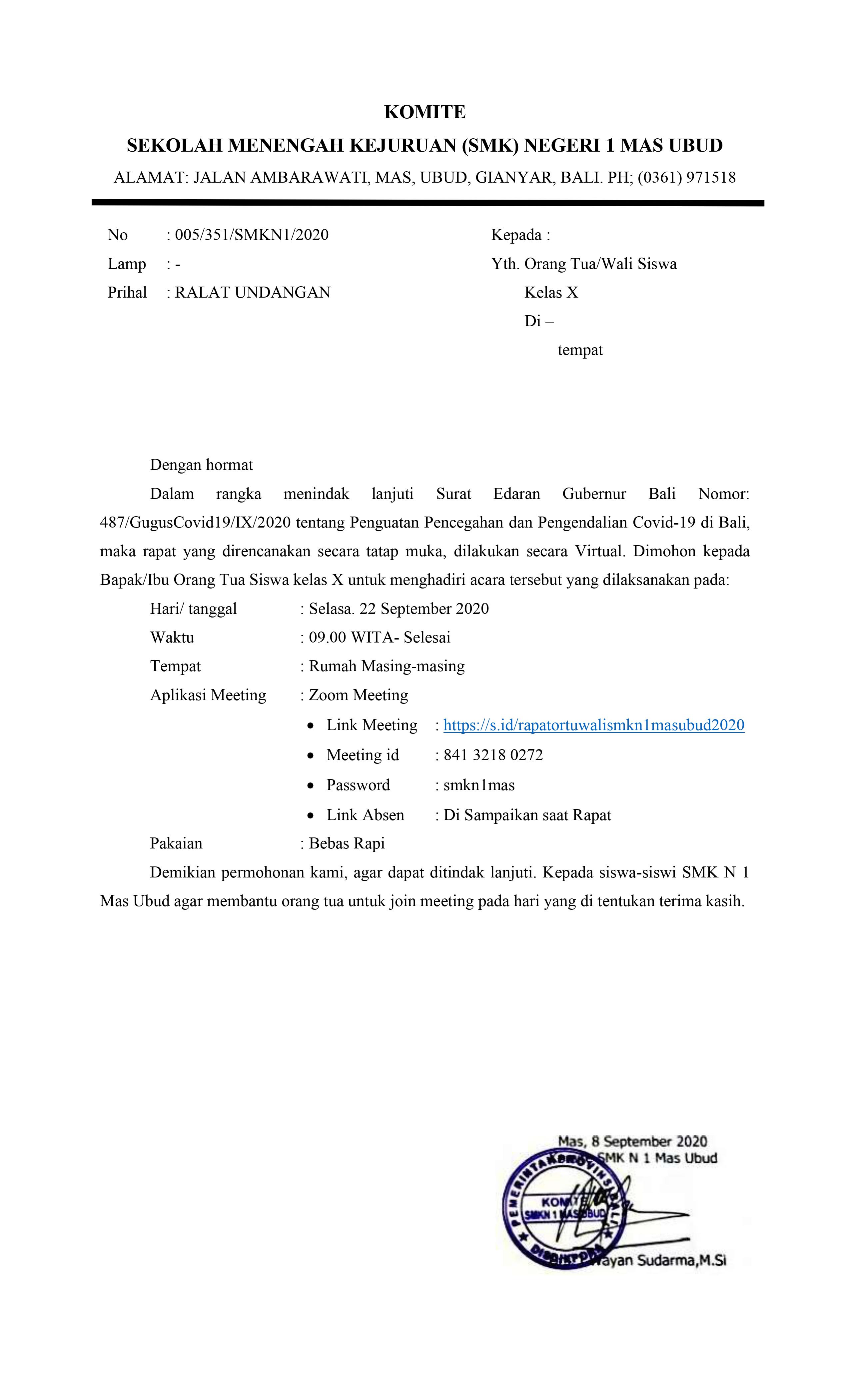 Detail Undangan Via Email Nomer 19